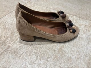 Zapatos Hispanitas T.38 Beige/Marrón