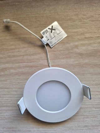 Foco led fino, empotrable, luz