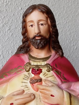 SAGRADO CORAZÓN DE JESÚS 45 CM. VINTAGE IMAGEN.