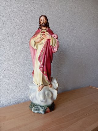 SAGRADO CORAZÓN DE JESÚS 45 CM. VINTAGE IMAGEN.