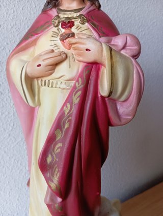 SAGRADO CORAZÓN DE JESÚS 45 CM. VINTAGE IMAGEN.