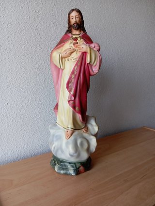 SAGRADO CORAZÓN DE JESÚS 45 CM. VINTAGE IMAGEN.
