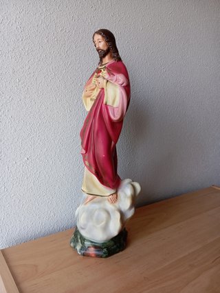 SAGRADO CORAZÓN DE JESÚS 45 CM. VINTAGE IMAGEN.