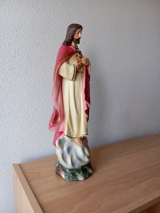 SAGRADO CORAZÓN DE JESÚS 45 CM. VINTAGE IMAGEN.