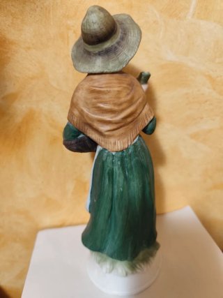 Lote 4 figuras porcelana biscuit vintage