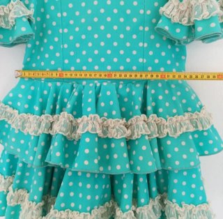 Vestido Flamenco Gitana Niña T. 7-8