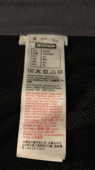 Pantaloncini da escursionismo Quechua neri