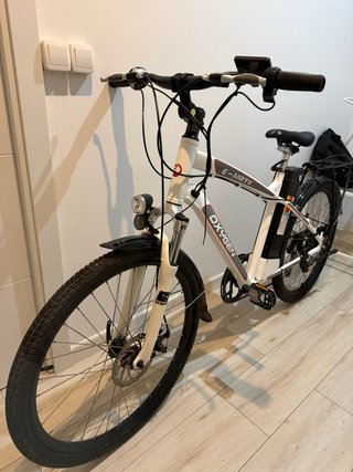 Bici Eléctrica Oxygen E-mate Blanca
