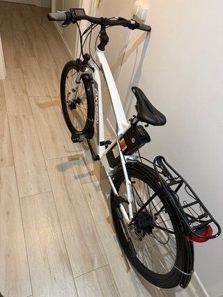 Bici Eléctrica Oxygen E-mate Blanca