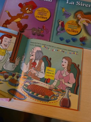 Colección Cuentos Clásicos Con Olores (5 Cuentos)