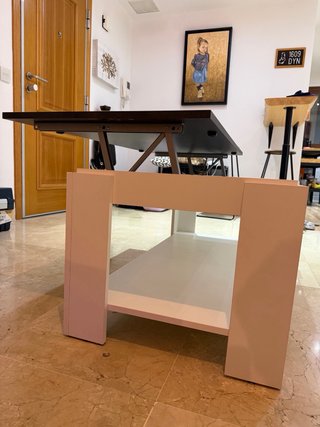 Mesa de centro ELEVABLE 100x50x45cmt