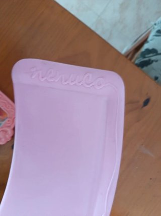 Juguetes de bebé: bolso, biberón, espejo NENUCO