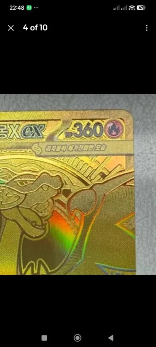 Carta Pokémon Mega Charizard EX 116/080