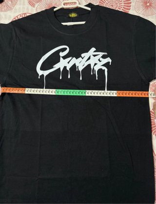 Camiseta Negra con Logo Corteiz PRECIO NEGOCIABLE