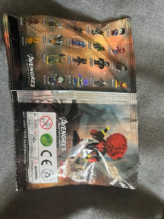 Figura Bloques Deadpool Superhéroe