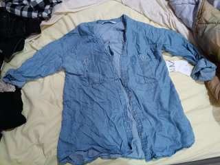 Camicia jeans Zara donna
