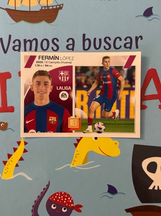 Fermín López Rookie Card Barcelona