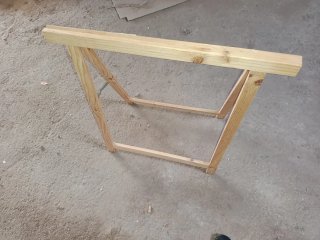 18 Caballetes de madera