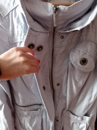 Chaqueta entretiempo gris