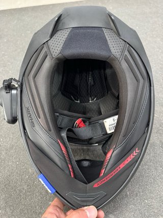 Casco Shark Talla M Carbono