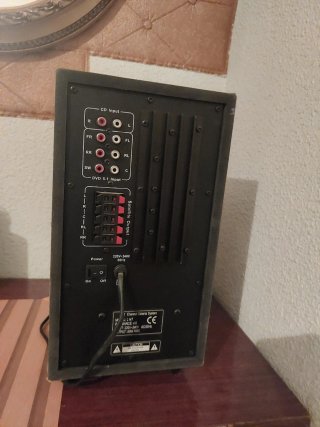 Altavoz Airis Home Cinema Plata