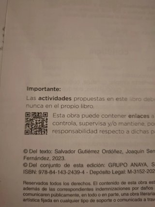 Lengua y Literatura, 2 ESO, Operación mundo
