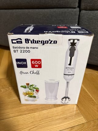 Batidora de mano Orbegozo BT 2200 600W INOX