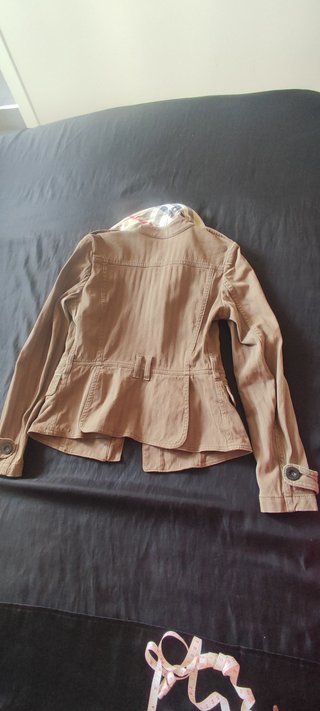 Giacca Burberry verde militare