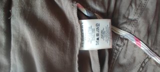 Giacca Burberry verde militare