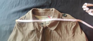 Giacca Burberry verde militare