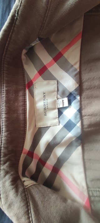 Giacca Burberry verde militare