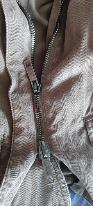 Giacca Burberry verde militare