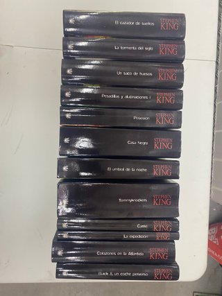 Lote 38 libros Stephen King (Tapa dura RBA)