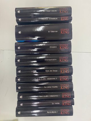 Lote 38 libros Stephen King (Tapa dura RBA)