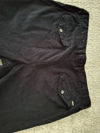 Pantalon de pana Pedro del Hierro azul oscuro