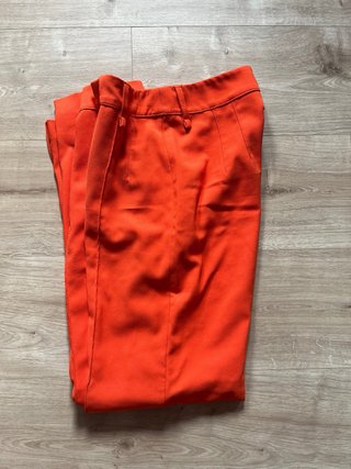 Pantalones Palazzo Mango Naranja