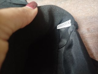 Blusa Zara Manga Larga Talla M Negra