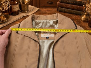 Chaqueta Renatto Beige Talla 44 Vintage
