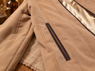 Chaqueta Renatto Beige Talla 44 Vintage