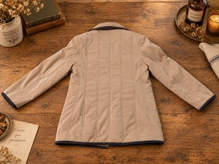 Chaqueta Renatto Beige Talla 44 Vintage