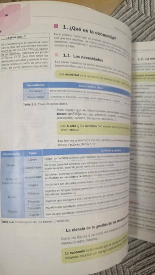 Economía 1o Bachillerato : Smartbook