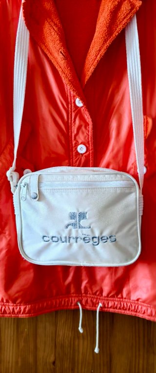 Bolso Courrèges blanco