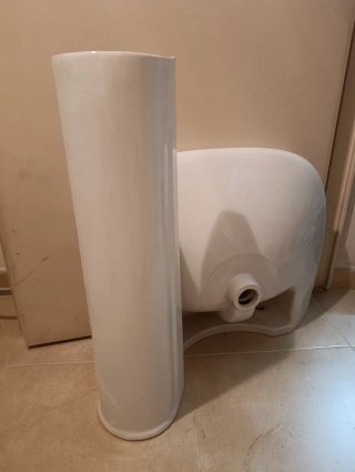 Lavabo Roca con pedestal