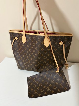 Bolso Louis Vuitton Neverfull Monogram Marrón