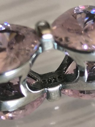 Anillo y Charm Pandora Lazo Minnie Rosa