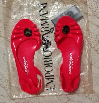 Splendido Bikini Emporio Armani rosso taglia S