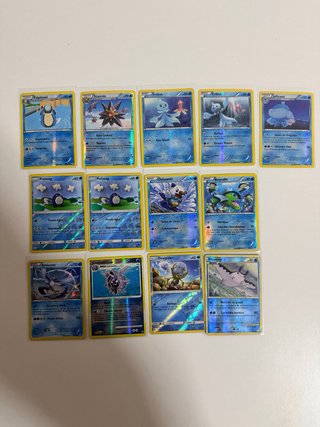Lote 106 Cartas Pokémon Holo/Reverse