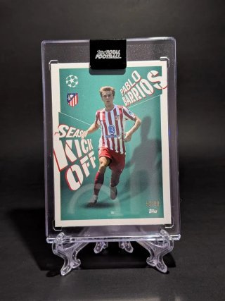 Pablo Barrios Topps Total Football 93/99