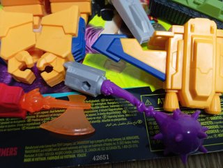 Transformers Mix Mashers Piezas Optimus y Megatron