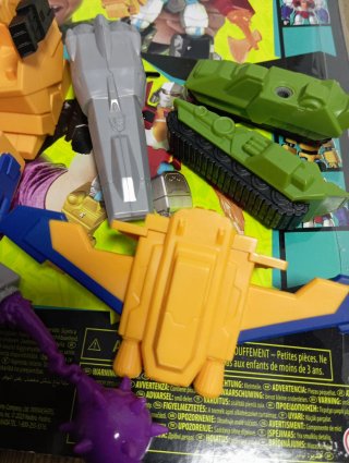Transformers Mix Mashers Piezas Optimus y Megatron